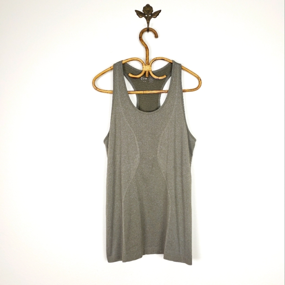 ZYIA Seamless Racerback Athletic Tank Gold XL-XXL